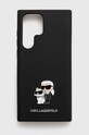 Karl Lagerfeld etui na telefon Galaxy S23 Ultra na telefon czarny KLHCS23LSMHKCNPK