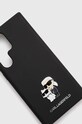 Karl Lagerfeld etui na telefon Galaxy S23 Ultra KLHCS23LSMHKCNPK czarny AA00