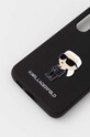 Karl Lagerfeld Husă pentru telefon S23 S911 KLHCS23SSMHKNPK negru AA00
