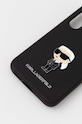 Karl Lagerfeld Husă pentru telefon S23 S911 KLHCS23SSMHKNPK negru AA00