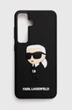 Чехол на телефон Karl Lagerfeld S24 S921 для телефона чёрный KLHCS24S3DRKINK