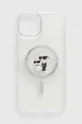 прозрачный Чехол на телефон Karl Lagerfeld iPhone 15 Plus / 14 Plus 6.7