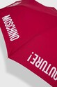 Deštník Moschino 8983.openclose burgundské AA00