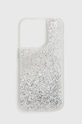 Puzdro na mobil Dkny iPhone 15 Pro 6.1" potlač biela DKHCP15LLBNAET
