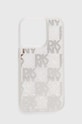 Dkny Husă pentru telefon iPhone 15 Pro pentru telefon alb DKHCP15LLCPEPT