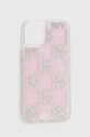 Etui za telefon Dkny iPhone 15 / 14 13 6.1" za telefon roza DKHCP15SLCPEPP