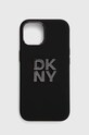 Dkny etui na telefon iPhone 15 / 14 / 13 6.1" na telefon czarny DKHCP15SSMCBSK
