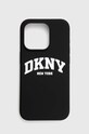 Чохол на телефон Dkny iPhone 15 Pro для телефону чорний DKHMP15LSNYACH