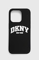 Θήκη κινητού Dkny iPhone 15 ProiPhone 15 Pro 6.1" για τηλέφωνο μαύρο DKHMP15LSNYACH