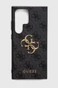 čierna Puzdro na mobil Guess Galaxy S24 Ultra S928 Unisex