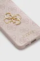 Puzdro na mobil Guess Galaxy S24 S921 ružová