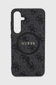 čierna Puzdro na mobil Guess Galaxy S24 + S926 Unisex