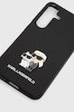 Obal na telefon Galaxy Karl Lagerfeld S24 S921 KLHCS24SPSAKCMPK černá AA00