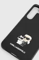 Чехол на телефон Karl Lagerfeld Galaxy S24+ чёрный