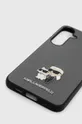 Чехол на телефон Karl Lagerfeld Samsung Galaxy S24+ серый