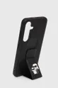 Puzdro na mobil Karl Lagerfeld Galaxy  S24 S921 čierna