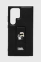 črna Etui za telefon Karl Lagerfeld Unisex