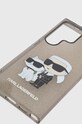 Puzdro na mobil Karl Lagerfeld S24 Ultra S928 KLHCS24LHNKCTGK čierna AA00