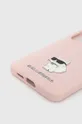 Puzdro na mobil Karl Lagerfeld Galaxy S24+ S926 ružová