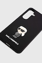 Puzdro na mobil Karl Lagerfeld S24 S921 KLHCS24SSMHKNPK čierna AA00
