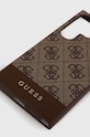 Puzdro na mobil Guess Galaxy S24 Ultra S928 GUHCS24LG4GLBR hnedá AA00