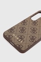Puzdro na mobil Guess Samsung Galaxy S24 S921 GUHCS24SG4GFBR hnedá AA00
