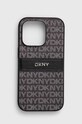Dkny etui na telefon iPhone 14 Pro 6.1 na telefon czarny DKHCP14LPRTHSLK