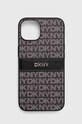 Dkny telefon tok iPhone 14 / 15 / 13 6.1 telefonhoz fekete DKHCP14SPRTHSLK