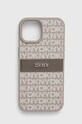 Etui za telefon Dkny iPhone 15 / 14 / 13 6.1 za telefon siva DKHCP15SPRTHSLE