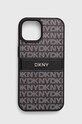 Dkny Husă pentru telefon iPhone 15 / 14 / 13 6.1 pentru telefon negru DKHCP15SPRTHSLK