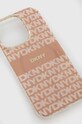 Dkny etui na telefon iPhone 14 Pro 6.1 DKHMP14LHRHSEP pomarańczowy AA00