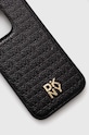 Dkny telefon tok iPhone 14 Pro 6.1 DKHMP14LPSHRPSK fekete AA00