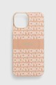 Чохол на телефон Dkny iPhone 14 / 15 / 13 6.1 для телефону рожевий DKHMP14SHRHSEP