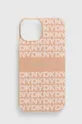 розовый Чехол на телефон Dkny iPhone 14 / 15 / 13 6.1 Unisex