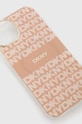 Θήκη κινητού Dkny iPhone 14 / 15 / 13 6.1 DKHMP14SHRHSEP ροζ AA00