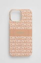 Чохол на телефон Dkny iPhone 15 / 14 / 13 6.1 для телефону помаранчевий DKHMP15SHRHSEP