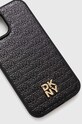 Obal na telefon Dkny iPhone 15 / 14 / 13 6.1 DKHMP15SPSHRPSK černá AA00