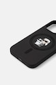 Puzdro na mobil Karl Lagerfeld iPhone 13 Pro / 13 6.1 KLHMP13LSCMKCRHK čierna AA00