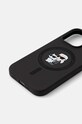 Karl Lagerfeld etui na telefon iPhone 14 Pro 6.1 KLHMP14LSCMKCRHK czarny AA00