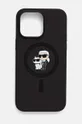 Чехол на телефон Karl Lagerfeld iPhone 14 Pro Max 6.7 для телефона чёрный KLHMP14XSCMKCRHK