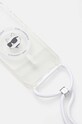 Doplňky Obal na telefon Karl Lagerfeld iPhone 13 / 14 / 15 6.1 KLHMP13MHCCHNT průhledná