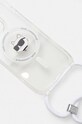 Doplnky Puzdro na mobil Karl Lagerfeld iPhone 15 Pro Max 6.7 KLHMP15XHCCHNT priesvitná