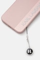 Obal na telefon Karl Lagerfeld iPhone 15 Pro Max 6.7 KLHCP15XPSAKDGCP růžová AA00