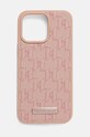 Etui za telefon Karl Lagerfeld iPhone 15 Pro Max 6.7 za telefon roza KLHMP15XPKHPORPP