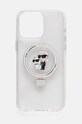 Чехол на телефон Karl Lagerfeld iPhone 15 Pro Max 6.7 для телефона прозрачный KLHMP15XHMRSKCH