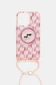 Karl Lagerfeld custodia per telefono iPhone 15 Pro Max 6.7"