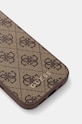 Θήκη κινητού Guess iPhone 16 Pro 6.3 GUHCP16LG4GFBR καφέ AA00