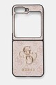 Чехол на телефон Guess Z Flip6 F741 для телефона розовый GUHCZF64GMGPI