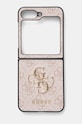 Θήκη κινητού Guess Z Flip6 F741 για τηλέφωνο ροζ GUHCZF64GMGPI