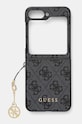 Etui za telefon Guess Z Flip6 F741 za telefon crna GUHCZF6GF4GGR